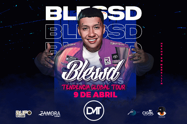 Blessd en Jalisco 2022 - Tendencia Global Tour